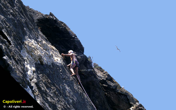 Arrampicata al Ginepro. Capoliveri.